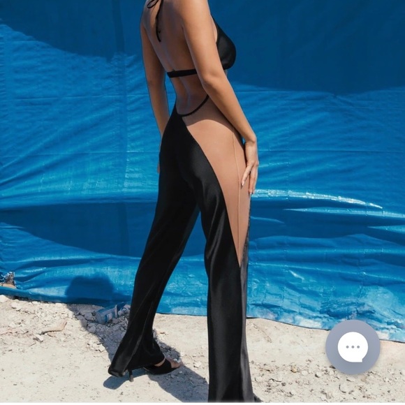 God Save Queens Jumpsuit. Black size 4-6 - Picture 2 of 3